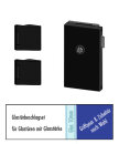 Glastürbeschlagset Office Q-G10 schwarz matt