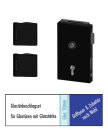 Glastürbeschlagset Office Q-G10 PZ schwarz matt