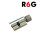 R6G Halbzylinder 60+10mm gleichschließend