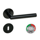 Türbeschlag Ferrara Flat Round schwarz matt