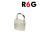 R6GC Vorhangschloss BH30 mm gleichschließend AGL Code