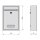 Briefkasten 320x215x82mm