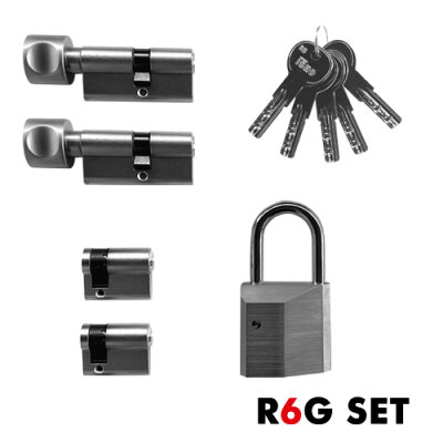 Schließzylinder Set R6G (5-teilig)
